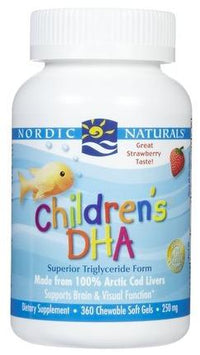 Nordic Naturals Childrens DHA 90 Capsules Strawberry| Mr Vitamins