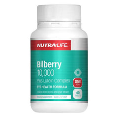 Nutralife Bilberry 10,000 Plus Lutein Complex