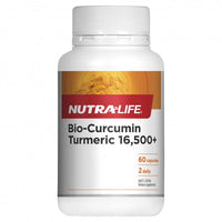 Nutralife Bio Curcumin Turmeric 16500 Plus 60 Capsules | Mr Vitamins