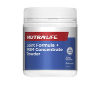 Nutralife Glucosamine Chondroitin Msm Joint Food Concentrate (Unflavoured) Powder 300G | Mr Vitamins