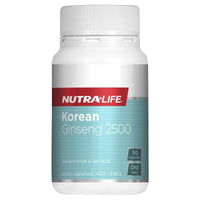 NL KOREAN GINSENG 2500 50C 50 Capsules | Mr Vitamins