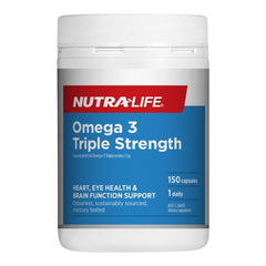 Nutralife Omega 3 Triple Strength Odourless Fish Oil