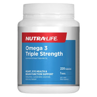 Nutralife Omega 3 Triple Strength Odourless Fish Oil | Mr Vitamins
