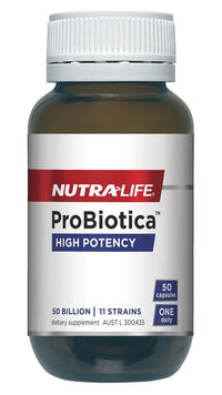 Nutralife Probiotica High Potency 50 Billion 50 Capsules | Mr Vitamins