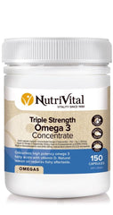 Nutrivital Triple Strength Omega 3 Concentrate