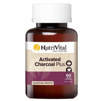 NV ACTIVATED CHARCOAL PLUS 60C 60 Capsules | Mr Vitamins