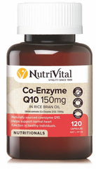 Nutrivital Co-Enzyme Q10 150mg