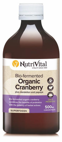 NV ORG CRANBERRY 500 500ML | Mr Vitamins