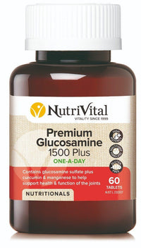 Nutrivital Premium Glucosamine 1500 Plus | Mr Vitamins