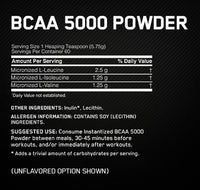 Optimum Nutrition Instantized BCAA 5000 | Mr Vitamins