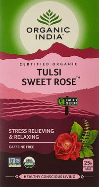 TULSI TEA SWEET ROSE 20TB 25 Tea Bags | Mr Vitamins