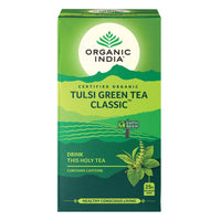 Organic India Tulsi Green Teabags | Mr Vitamins