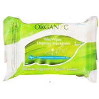 ORGANYC ORG HYGIENE WIPES 20PC 20 Pack | Mr Vitamins