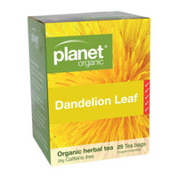 Planet Organics Dandelion Leaf 25 Tea Bags | Mr Vitamins