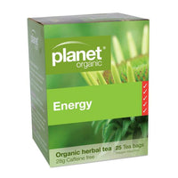 Planet Organics Energy Tea 25 Tea Bags | Mr Vitamins