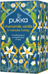 Pukka Chamomile Vanilla With Manuka Tea