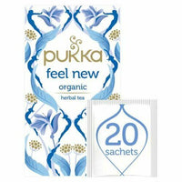 PUKKA FEEL NEW 20TB 20 Tea Bags | Mr Vitamins