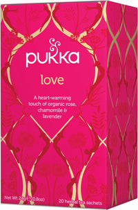 PUKKA LOVE 20TB 20 Tea Bags | Mr Vitamins