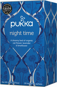 PUKKA NIGHT TIME TEA 20 Tea Bags | Mr Vitamins