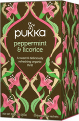 Pukka Peppermint & Licorice Tea