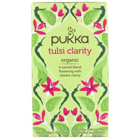 PUKKA TULSI CLARITY 20TB 20 Tea Bags | Mr Vitamins