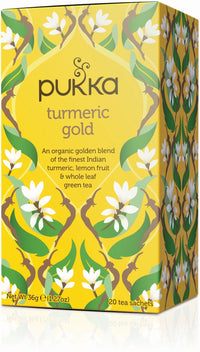 PUKKA TURMERIC GOLD 20 Tea Bags | Mr Vitamins
