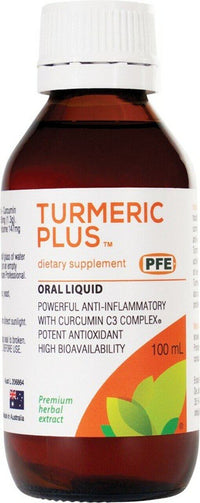 PFE TURMERIC PLUS 10 100ML | Mr Vitamins
