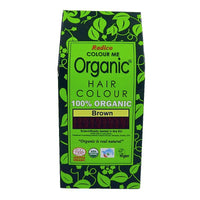 RADICO ORGANIC HAIR DYE 100 100G Brown| Mr Vitamins