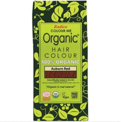 Radico Colour Me Organic Hair Colour Powder - Auburn Red
