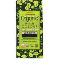 RADICO ORGANIC HAIR DYE 100 100G Dark Brown| Mr Vitamins