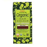 Radico Colour Me Organic Hair Colour Powder - Wine Red | Mr Vitamins