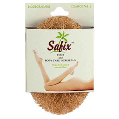 Safix Foot & Body Scrub Pad Biodegradable & Compostable