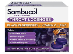 Sambucol Throat Lozenges With Honey
