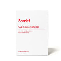 SCARLET CUP CLEANSING WIPES 10PK* | Mr Vitamins