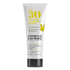 Simple As That Natural Children Sunscreen Lotion SPF 30+