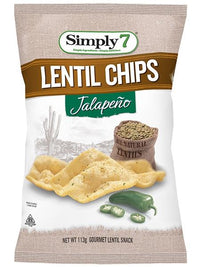 Simply 7 Jalapeno Lentil Chips* | Mr Vitamins