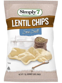 Simply 7 Sea Salt Lentil Chips* | Mr Vitamins