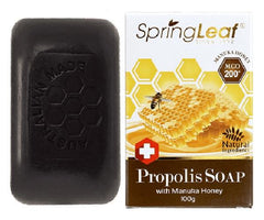 Spring Leaf Propolis Soap With Manuka Honey