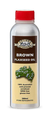 Stoney Creek Brown Flaxseed Oil | Mr Vitamins