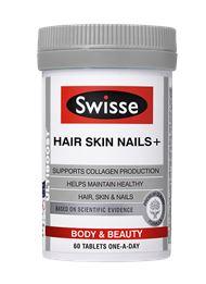 SWISSE HAIR SKIN 60T 60 Tablets | Mr Vitamins
