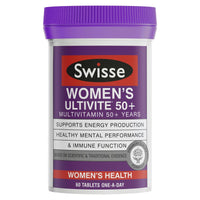 Swisse Womens Ultivite 50+ | Mr Vitamins