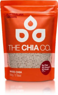 The Chia Co White Chia Seeds 500G | Mr Vitamins