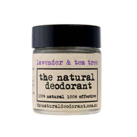 The Natural Deodorant Jar Lavender & Tea Tree Flavour 60 Grams* | Mr Vitamins