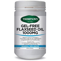 THOMP FLAXSEED OIL 1000MG 400 Capsules | Mr Vitamins