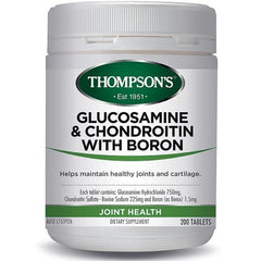Thompsons Glucosamine Chondroitin With Boron