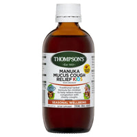Thompsons Manuka Mucus Cough Kids Oral Liquid | Mr Vitamins