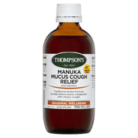 Thompsons Manuka Mucus Cough Oral Liquid | Mr Vitamins