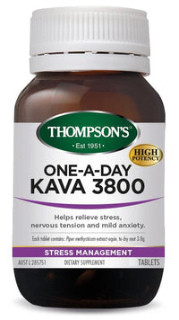 THOMP KAVA 3800MG 30T 30 Tablets | Mr Vitamins