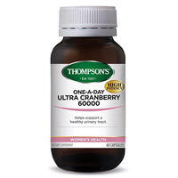 Thompsons One-A-Day Ultra Cranberry 60000mg 60 Capsules | Mr Vitamins