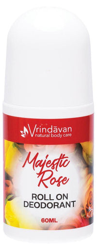 Vrindavan Roll-On Deodorant Majestic Rose - Majestic Rose | Mr Vitamins